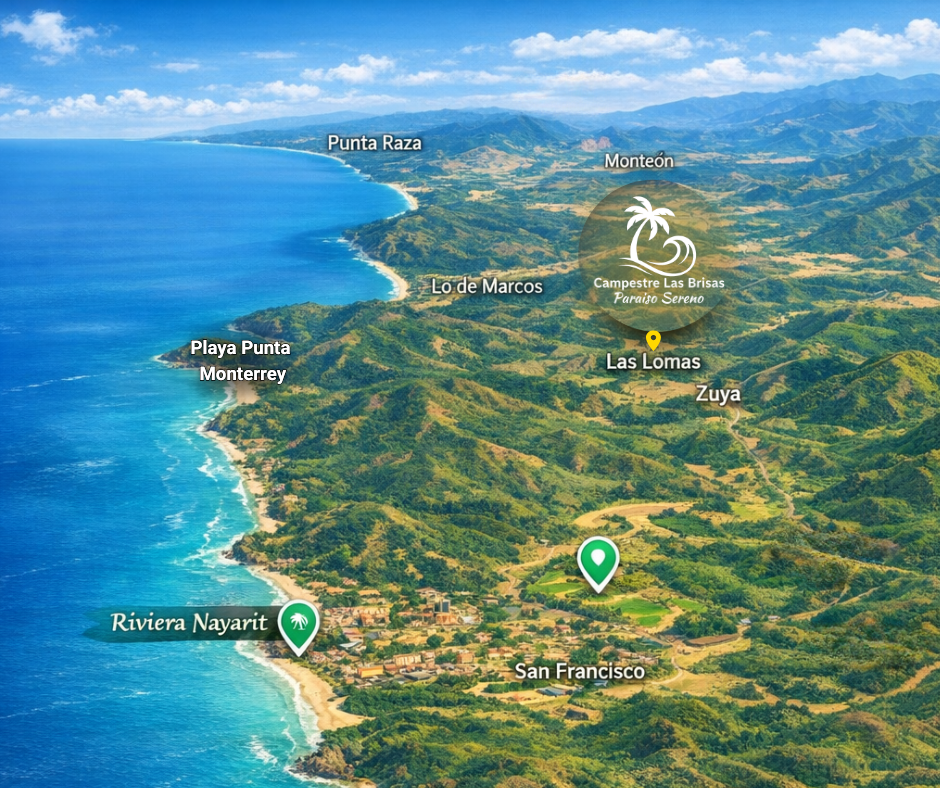 Mapa de ubicación Campestre Las Brisas